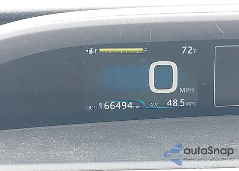 2016 Toyota Prius Two из США, поврежденный, VIN JTDKBRFU6G3015824